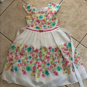 Girls floral dress